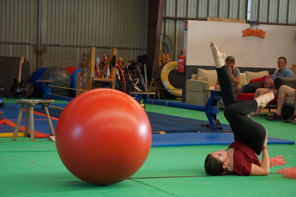 cirque discipline boule